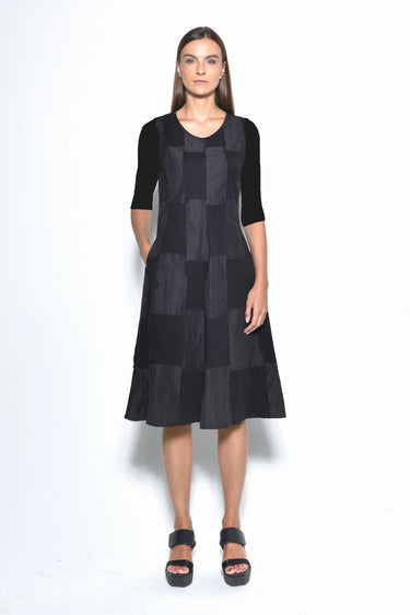 Chessboard dress - SIMPLY MILA Modern Chic Timeless Women's Clothing