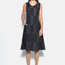 Sleeveless Chessboard dress - SIMPLY MILA Modern Chic Timeless Women's Clothing