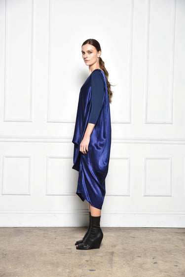 Draped dress - SIMPLY MILA Modern Chic Timeless Women's Clothing
