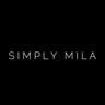 Black background with 'SIMPLY MILA' text